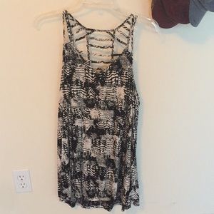 Black and white dress